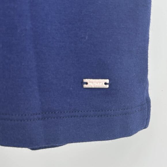 Tommy Hilfiger Dress Women’s Striped Stretch Knit Belted Red Blue White Small - Picture 6 of 7